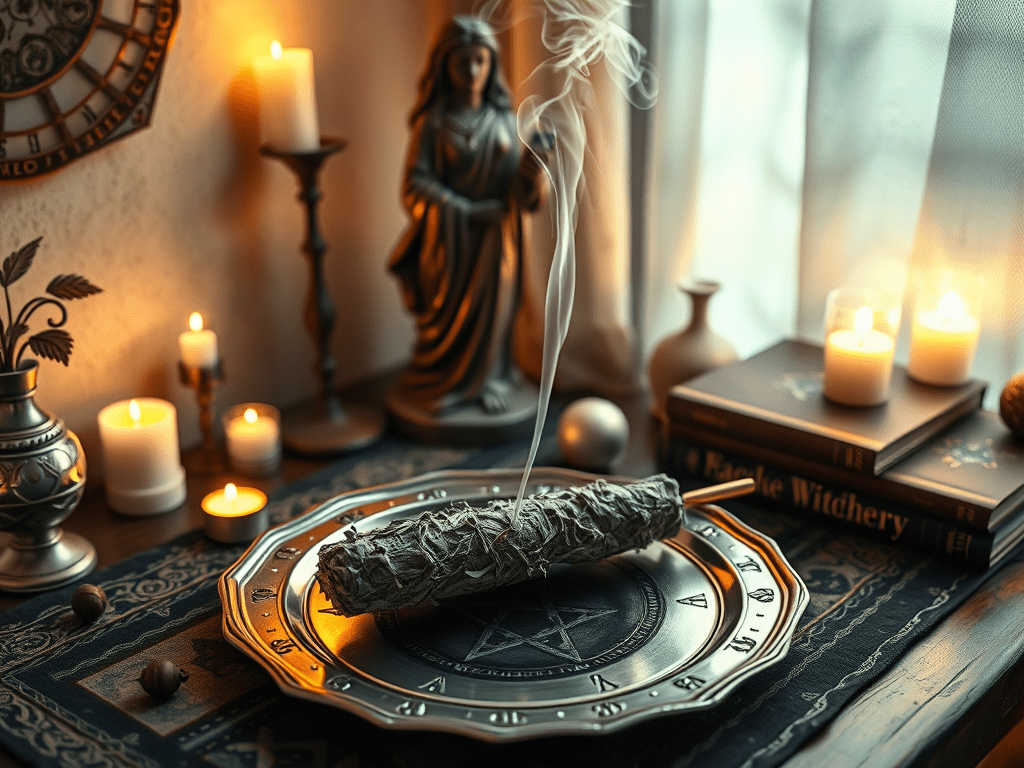 Nog een veel gebruikt item:  Smudgesticks ♨️(smeulstokjes)