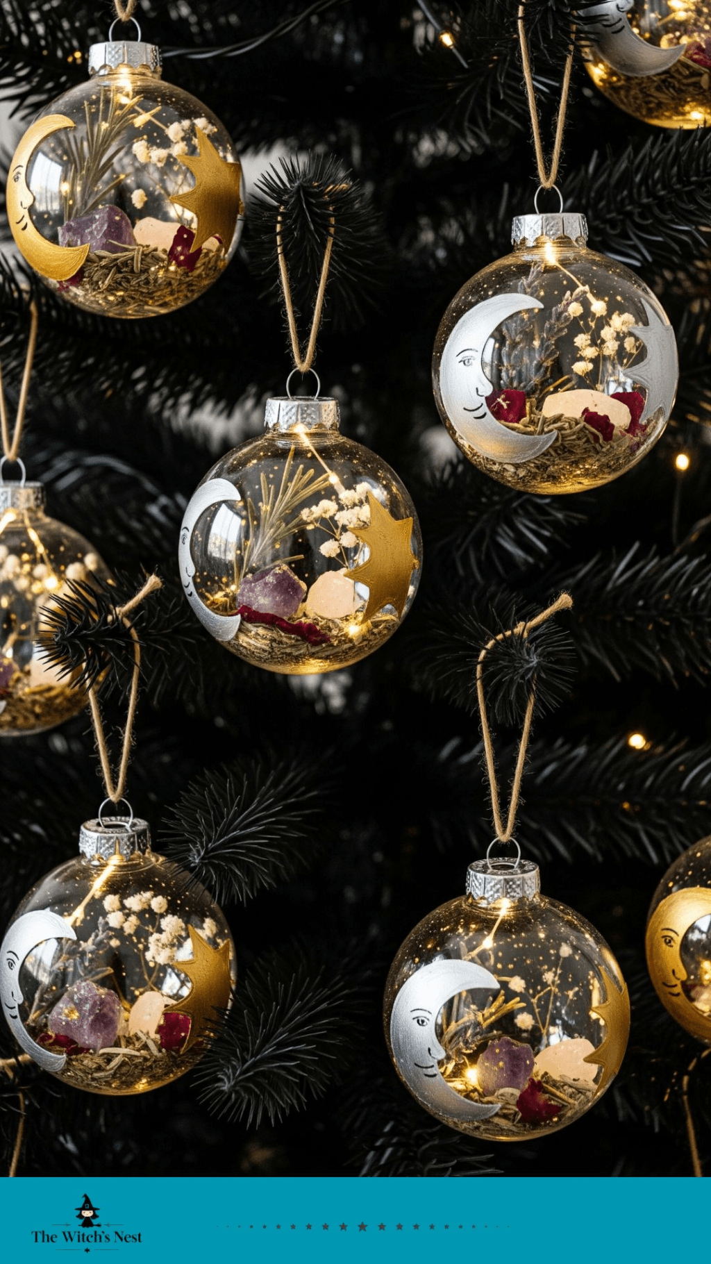 Topic: Kerst en hekserij gaan perfect hand in hand met deze kunstwerkjes.